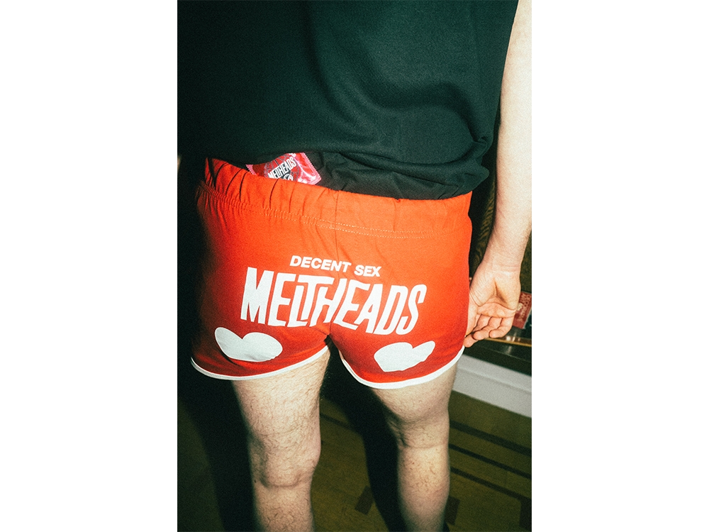 Decent Sex Hotpants Women´s Retro Shorts Red/White